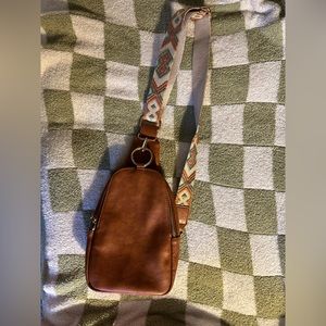 Altar’d State Crossbody Suede Bag